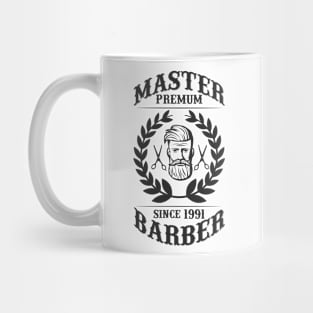 Barber Design Master Since 1991 67 Mug